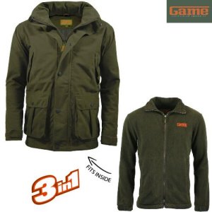 Game Stealth 3in1 Hunters Jacket - Hunters Green