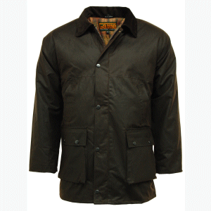 Game Padded Wax Jacket - Brown