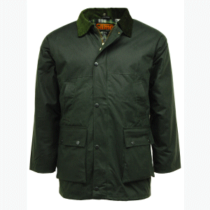 Game Padded Wax Jacket - Green